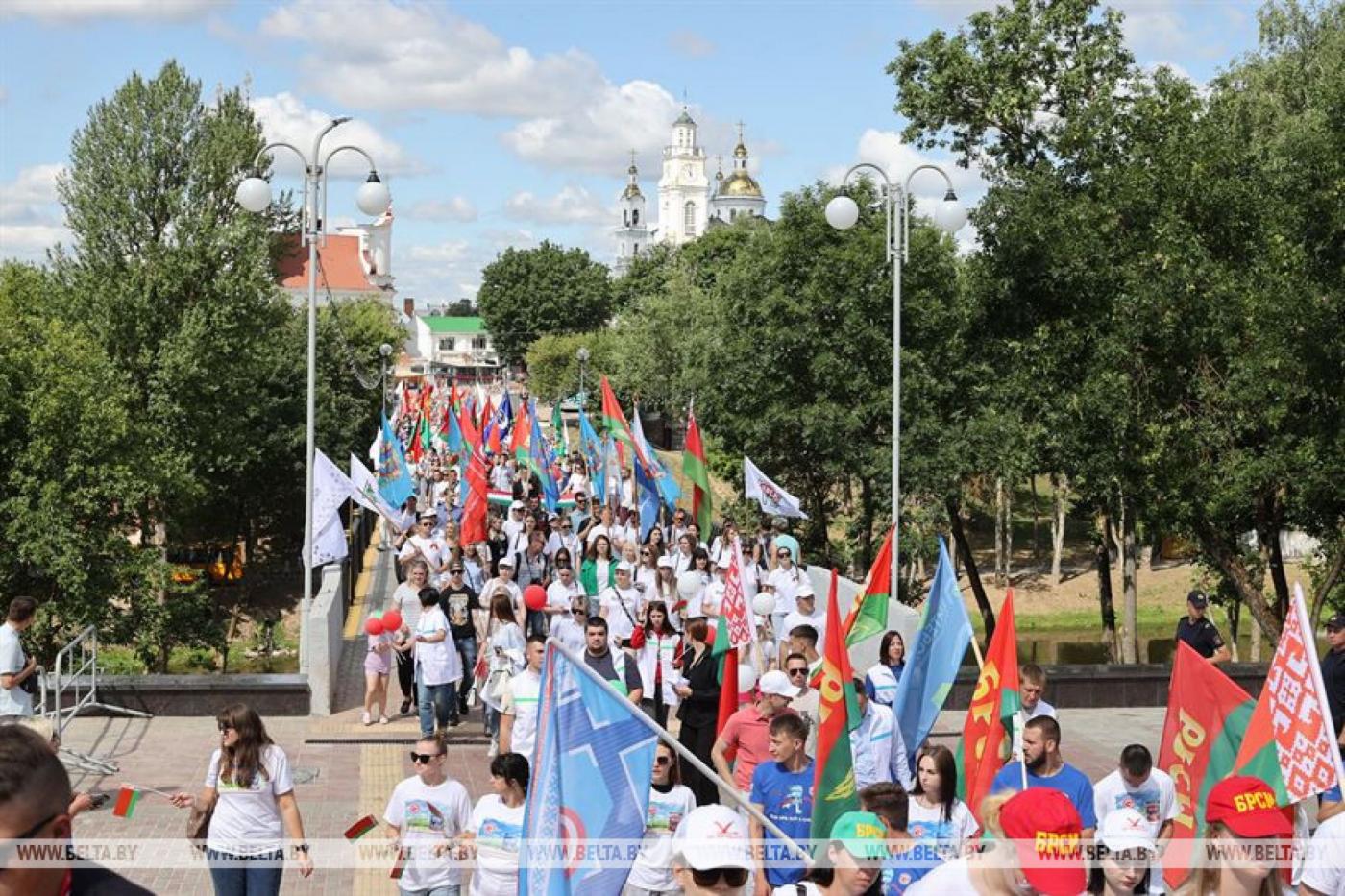 Делегация БНТУ на мероприятиях Дня молодежи в Витебске